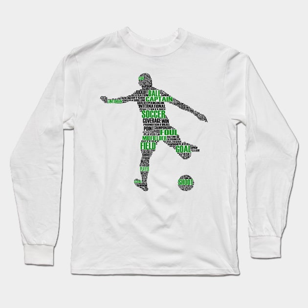 Soccer Player I Leisure Time Soccer Player Long Sleeve T-Shirt by Shirtjaeger